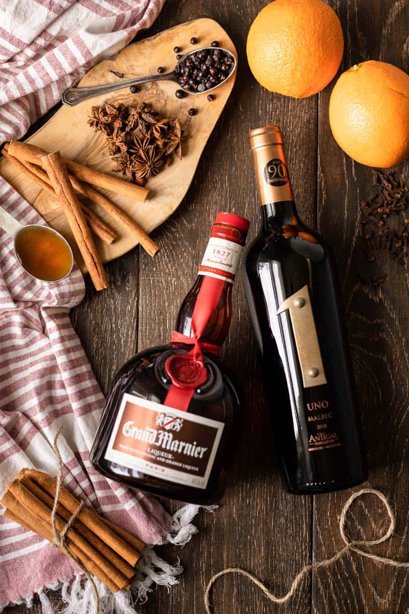 mulled wine ingredients