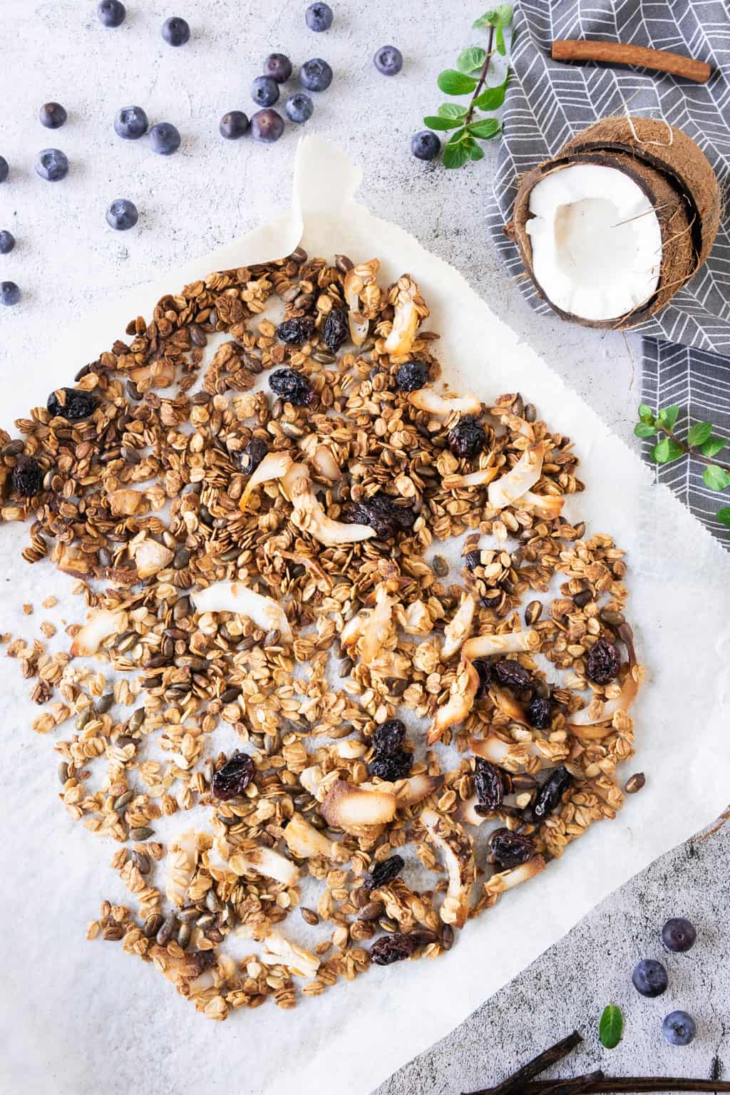 Homemade granola.