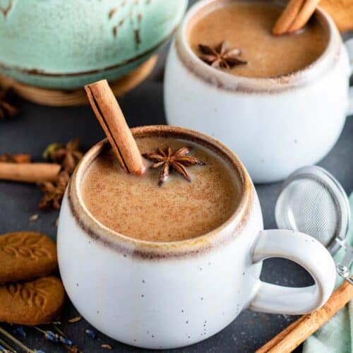chai tea in tea cups