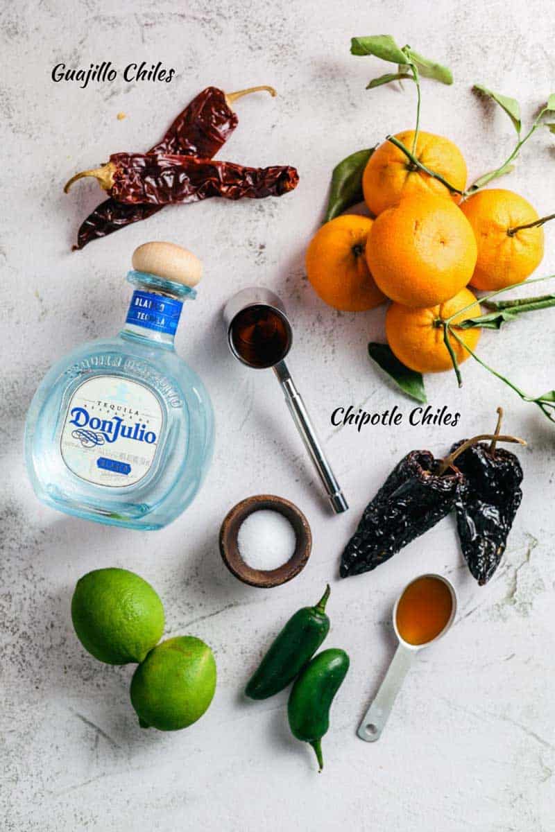 jalapeño margarita ingredients