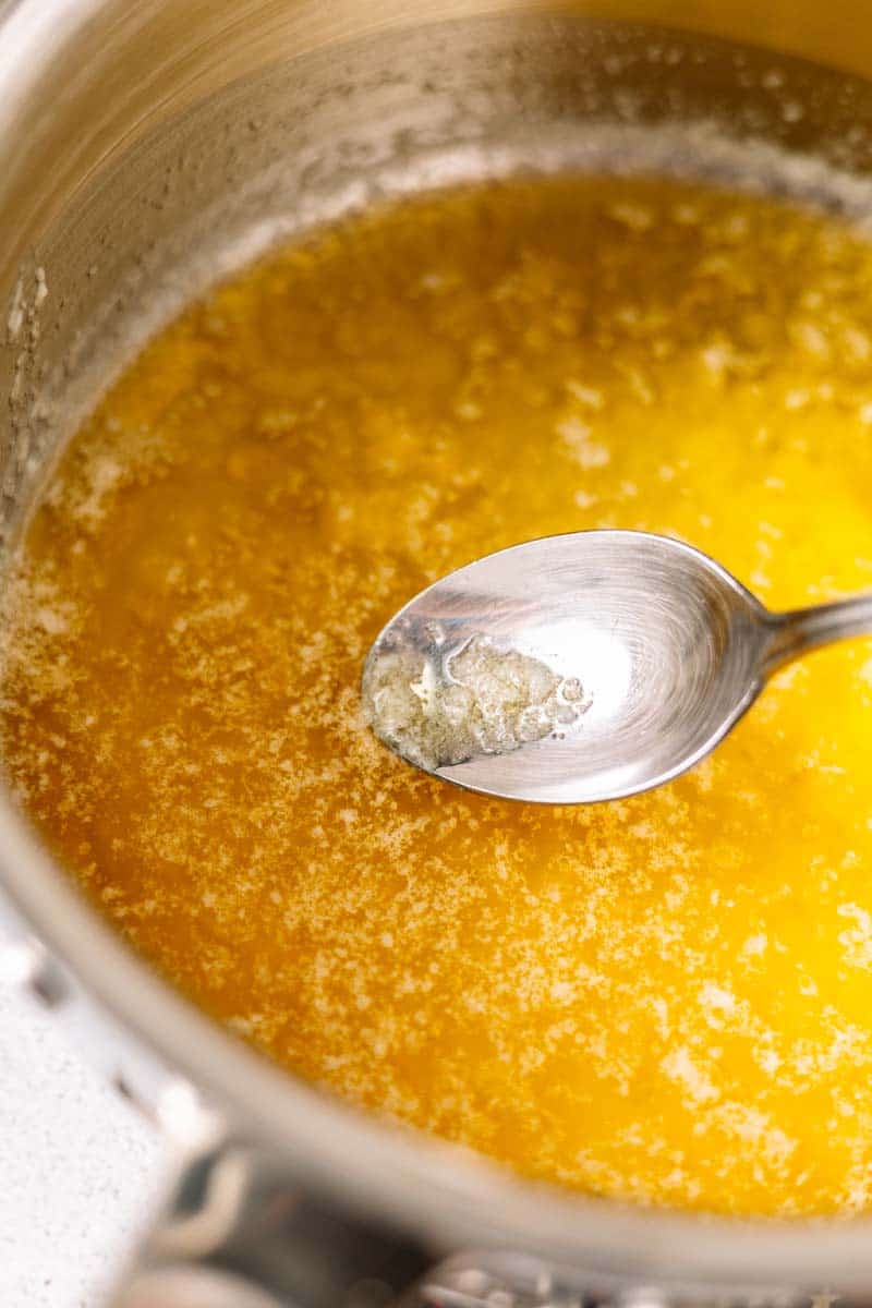 melting and clarifying butter